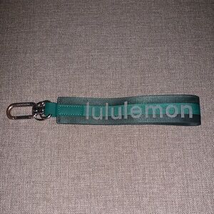 Lululemon Dark Green Keychain